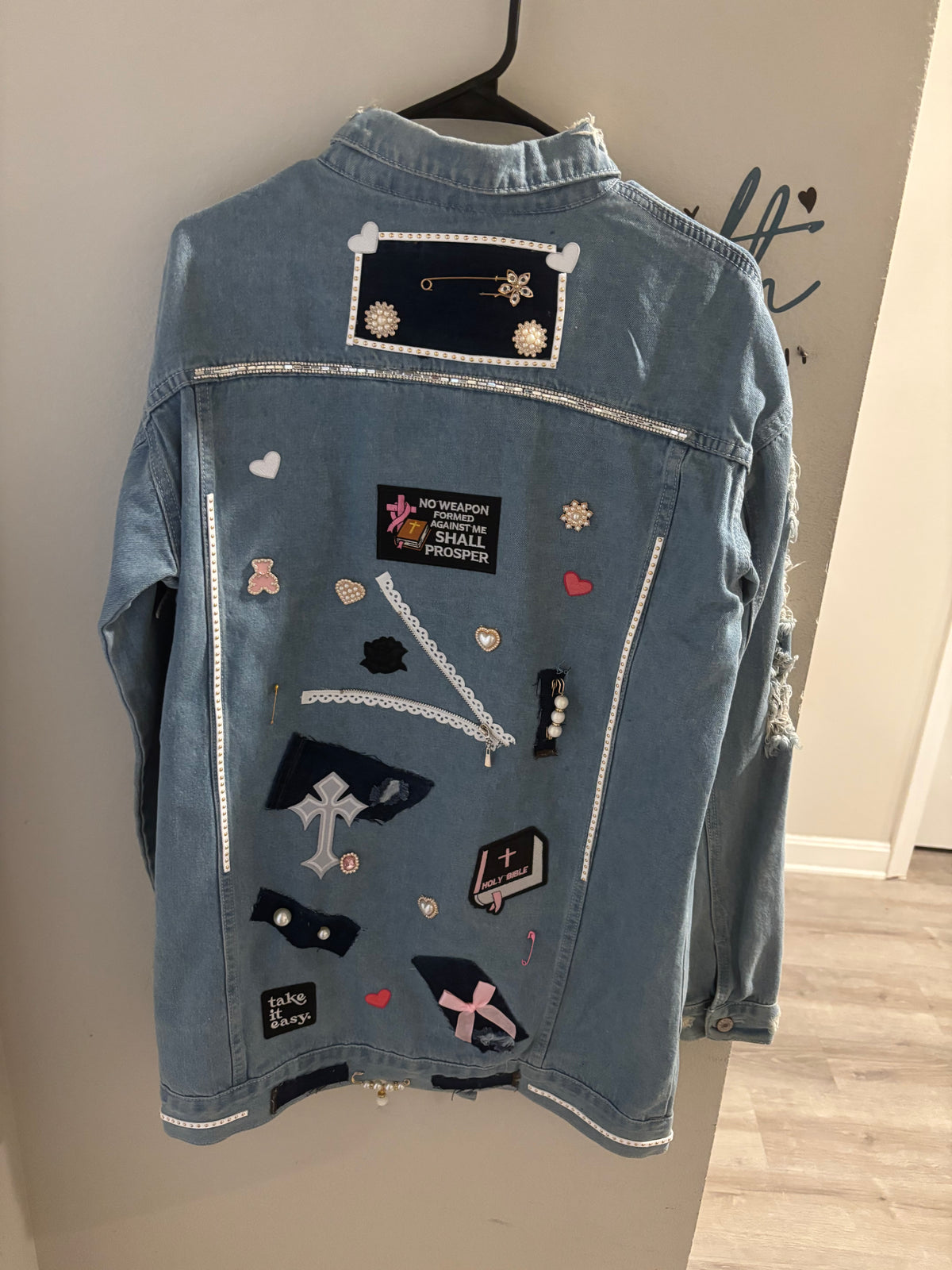 Faith Over Fear Denim